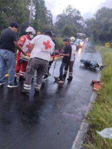 Fallece motociclista tras varios días de agonía
