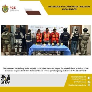 Cateo deja tres detenidos