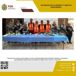 Cuatro detenidos en cateo