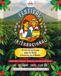 Este 1 de octubre, se realizará el Festival del Café en el Congreso de Veracru